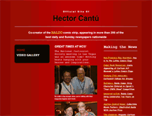 Tablet Screenshot of hectorcantu.com
